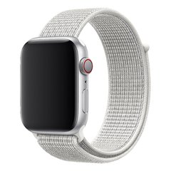 Ремешок для Apple Watch Nylon Loop нейлоновый (38mm, 40mm, 41mm, White)