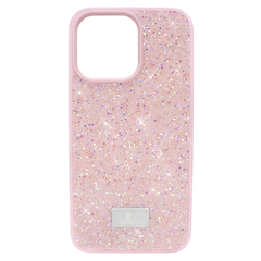 Чехол для iPhone 15 Pro Swarovski Crystalline со стразами Pink