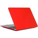 Чехол накладка Matte Hard Shell Case для Macbook New Air 13.3 (A1932,A2179,A2337) Soft Touch Red 1