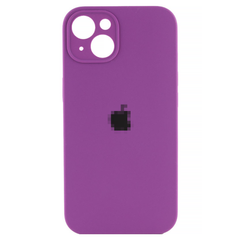Чехол Silicone Сase для iPhone 15 Plus Full Camera №45 Purple