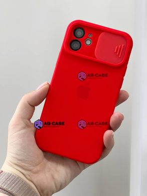 Чехол Silicone with Logo Hide Camera, для iPhone 11 Pro (Red)