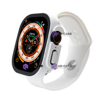 Комплект Band + Case чехол с ремешком для Apple Watch ULTRA (49mm, White)