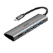 Переходник Wiwu 5 in 1 (USB-C to 3xUSB | HDMI | USB-C) HUB докстанция Alpha A531H Gray 2