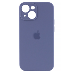 Чехол Silicone Сase для iPhone 15 Plus Full Camera №46 Lavender Gray