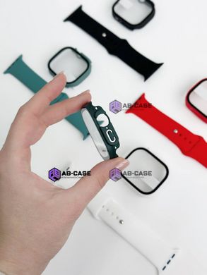 Комплект Band + Case чехол с ремешком для Apple Watch ULTRA (49mm, Dark Green)