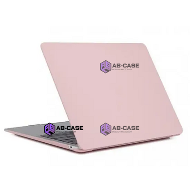 Чехол накладка Matte Hard Shell Case для Macbook New Air 13.3 (A1932,A2179,A2337) Soft Touch Pink