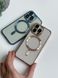 Чехол Shining with MagSafe для iPhone 14 Pro Max с защитными линзами на камеру Purple 3
