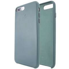 Чохол для iPhone 7 Plus | 8 Plus Leather Case PU Fir Green