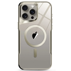 Чехол для iPhone 13 Pro Max Metallic Shell with MagSafe, Titanium