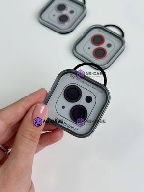 Защитные линзы для камеры iPhone 13 mini Metal Diamonds Lens блестящие Black