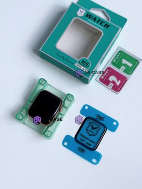 Защитное стекло для Apple Watch (40mm Series 4|5|6|SE) 3D Polymer Nano with Applicator