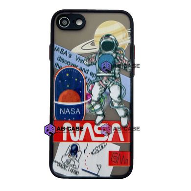 Чехол GENERATION NASA для iPhone (Держит Планету Black, iPhone 7/8/SE2)