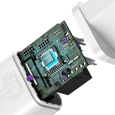 Зарядное устройство Baseus 20W Super Si Adapter QC PD3.0 Type-C 3A White