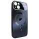 Чехол для iPhone 15 Plus матовый NEW PC Slim with MagSafe case с защитой камеры Graphite