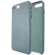Чехол для iPhone 7 Plus | 8 Plus Leather Case PU Fir Green 1