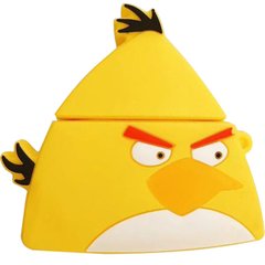 3D Чехол "Angry birds желтый" для наушников AirPods 1/2