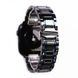 Ремешок керамический Ceramic Band для Apple Watch 42|44|45|49mm Black-Blue 1