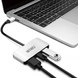 Переходник Wiwu 3 in 1 (USB-C to HDMI | USB3.0 | USB-C 3.1) Hub докстанция C2H Gray 1