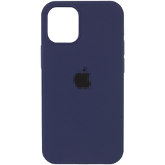 Чехол Silicone Case для iPhone 15 Plus Full (№8 Midnighte Blue)