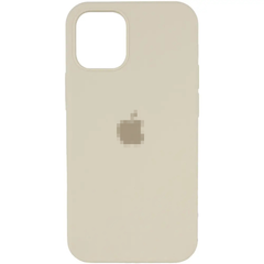 Чехол Silicone Case для iPhone 12 mini FULL (№11 Antique White)