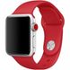 Силиконовый ремешок для Apple Watch (42mm, 44mm, 45mm, 49 mm №33 Dark Red, S)