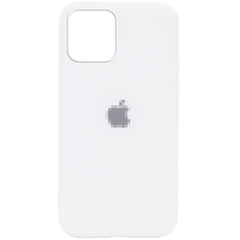 Чехол Silicone Case для iPhone 15 Plus Full (№9 White)