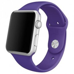 Силиконовый ремешок для Apple Watch (38mm, 40mm, 41mm, №45 Purple, S)