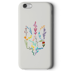 Чехол патриотический Квітковий Тризуб для iPhone 6 | 6s Герб