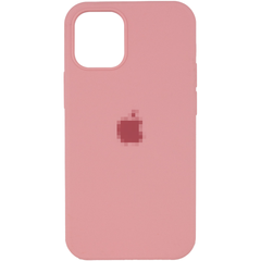 Чехол Silicone Case для iPhone 12 mini FULL (№12 Pink)