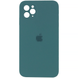 Чехол Silicone Case FULL CAMERA (square side) (для iPhone 11 pro) (Pine Green)