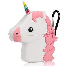 3D Чехол "Unicorn Pink" для наушников AirPods 1/2