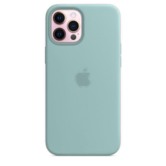 Чехол Silicone Case для iPhone 15 Pro FULL (№21 Sea Blue)
