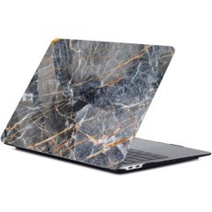 Чохол-накладка для MacBook New Air 13.3 (A1932,A2179,A2337) Print Case - Gray Marble