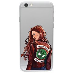 Чохол прозорий Print Girl Southside Serpents на iPhone 6 Plus/6s Plus Riverdale