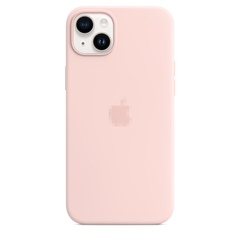 Чехол Silicone Case with Magsafe для iPhone 14 Chalk Pink