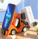 Беспроводная зарядка 5 в 1 (iPhone + Apple Watch + AirPods) Car Design со светильником и будильником Fast Charging Gray 4