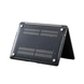Чехол накладка для Macbook New Air 13.3 (A1932,A2179,A2337) STR Glitter Hard Shell Case Black 2
