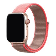Ремешок для Apple Watch Nylon Loop нейлоновый (42mm, 44mm, 45mm, 49mm, Neon Pink)