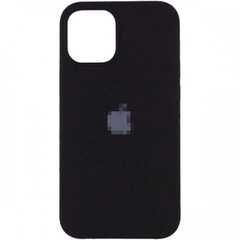 Чехол Silicone Case для iPhone 12 mini FULL (№18 Black)