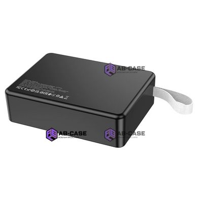 Павербанк 75000mAh 22.5w Hoco 2 USB 2 Type-C Quick Charge 3.0 PowerBank Black