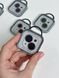 Защитные линзы для камеры iPhone 15 Plus Metal Diamonds Lens блестящие Black