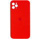 Чехол Silicone Case FULL CAMERA (square side) (для iPhone 11 pro) (Red)