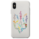 Чехол патриотический Квітковий Тризуб для iPhone X | Xs Герб
