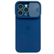 Чехол Silicone with Logo hide camera, для iPhone 12 Pro (Blue) 1