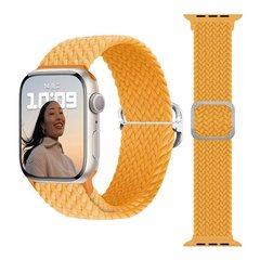 Регулируемый монобраслет на Apple Watch Braided Solo Loop (Yellow, 42/44/45/49mm)