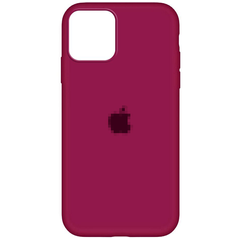 Чехол Silicone Case iPhone 14 Pro FULL (№36 Rose Red)