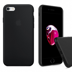 Чохол Silicone Case на iPhone 6/6s FULL (№18 Black)