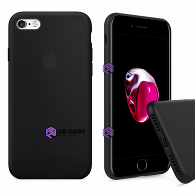 Чехол Silicone Case iPhone 6/6s FULL (№18 Black)