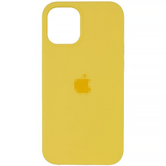 Чехол Silicone Case iPhone 14 Pro FULL (№4 Yellow)