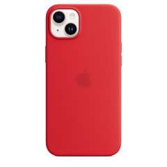 Чохол Silicone Case with Magsafe на iPhone 14 Plus RED